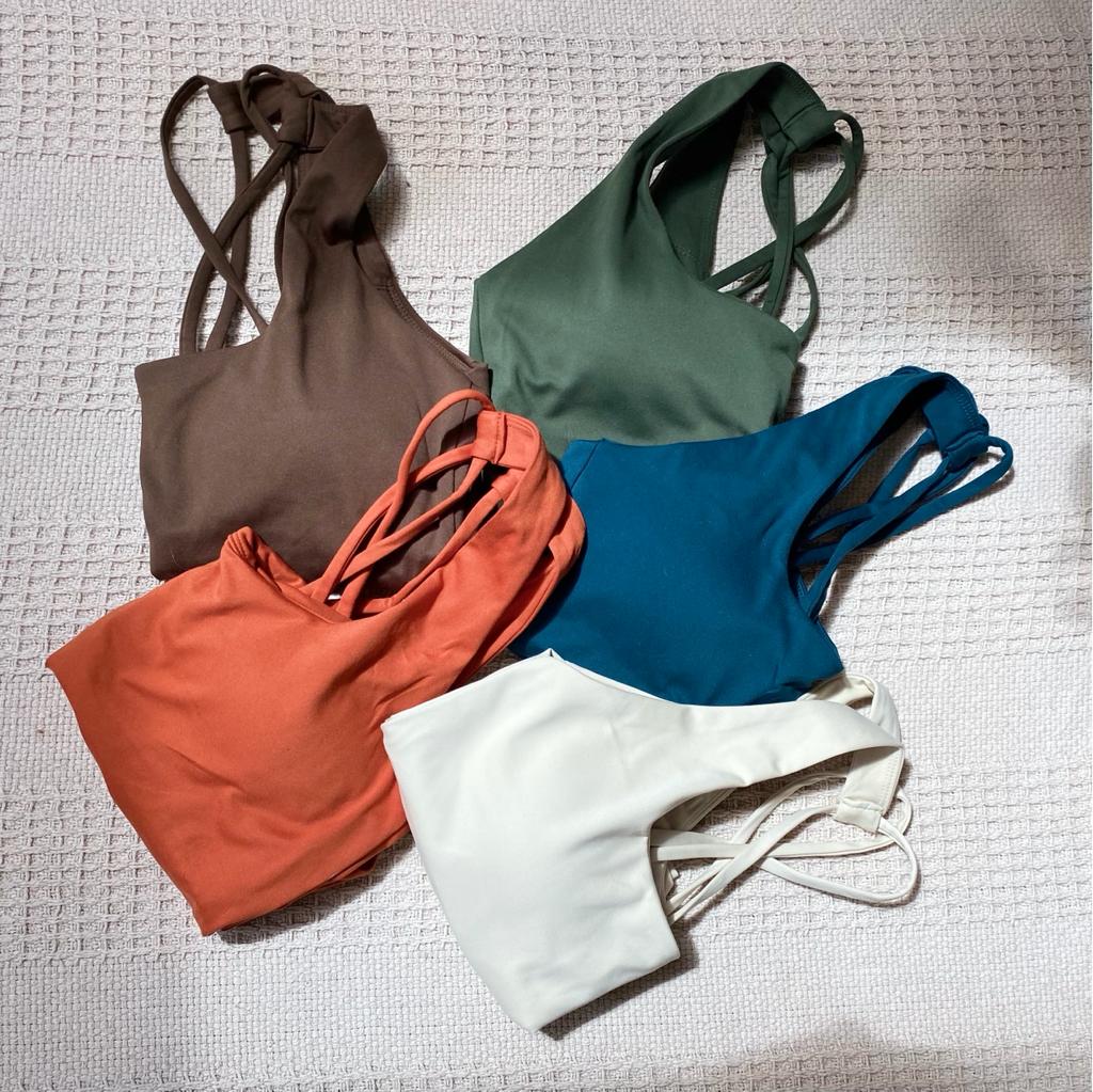 Down To Earth Recycled Bra Top - Water 💧 ~ Teal