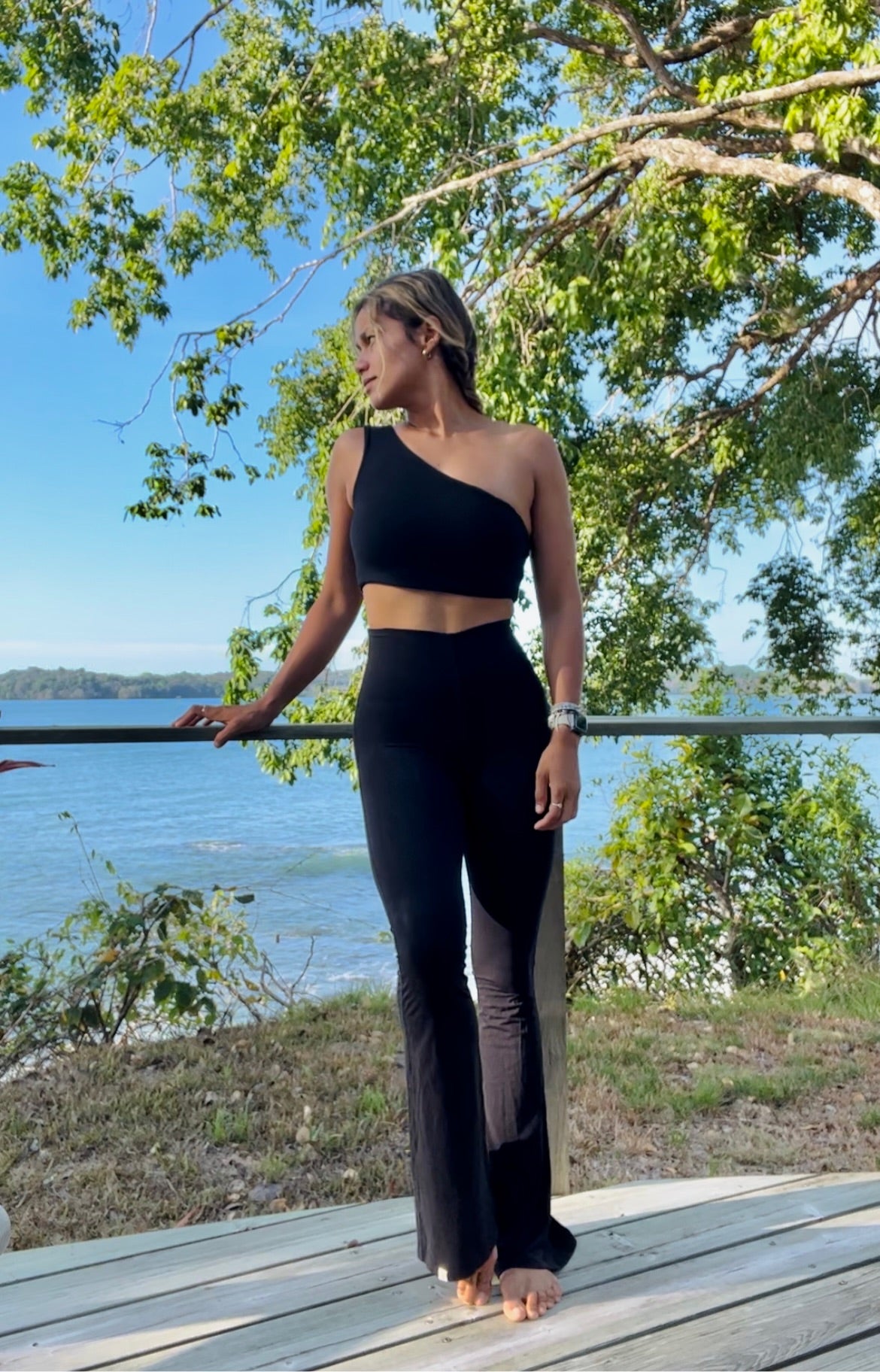 Flare Affair! - Bamboo V Waistband Flares - 2 Colours