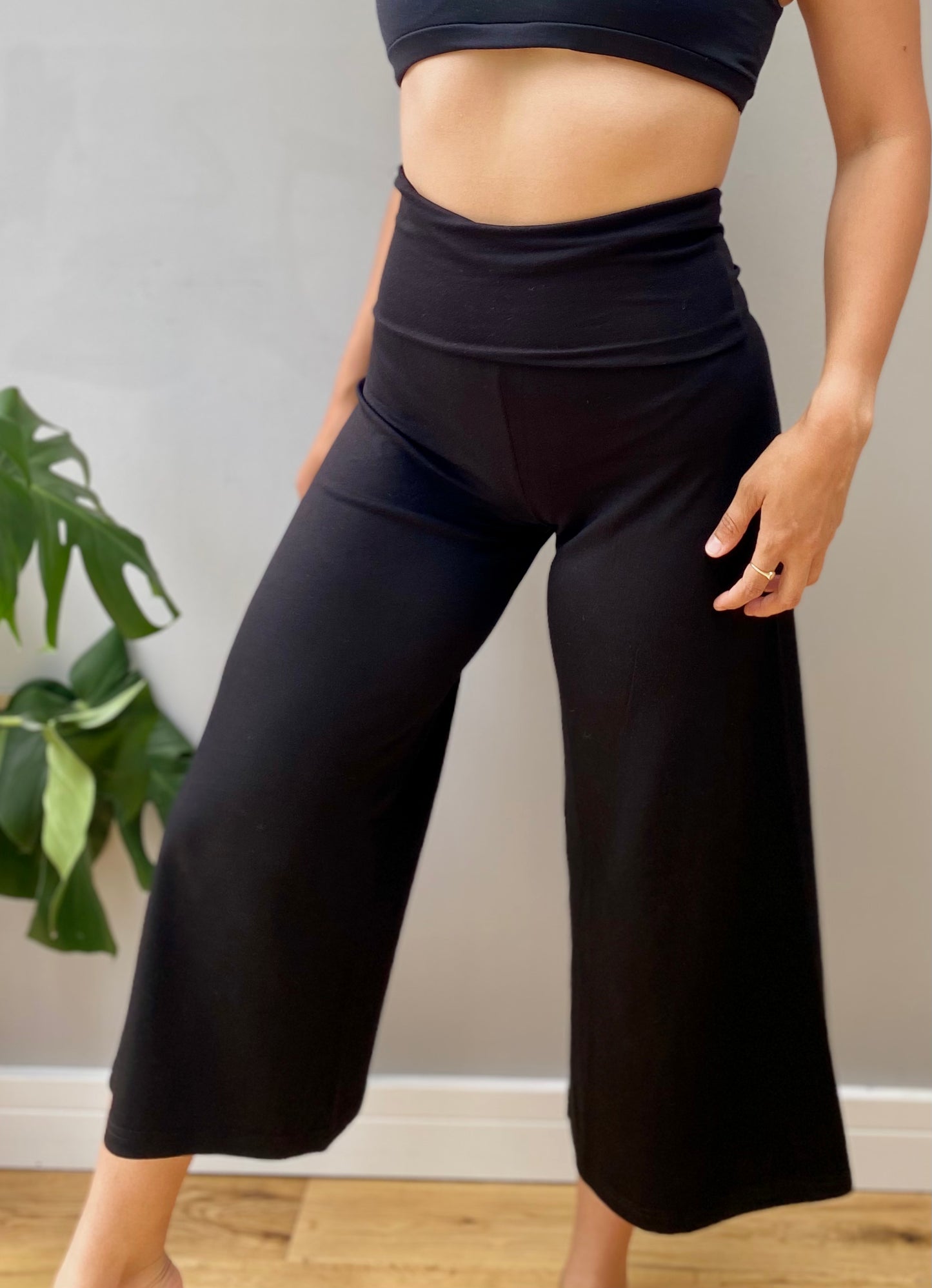 Bamboo Culottes Wide Leg Flowy Pants  - 3 Colours